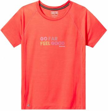 Smartwool Women's Active Ultralite Go Far Feel Good Graphic Short Sleeve Tee Carnival M