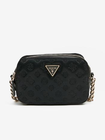 Guess Noelle Crossbody Camera Kabelka Čierna