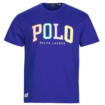 Polo Ralph Lauren  SSCNCLSM1-SHORT SLEEVE-T-SHIRT  Tričká s krátkym rukávom Modrá