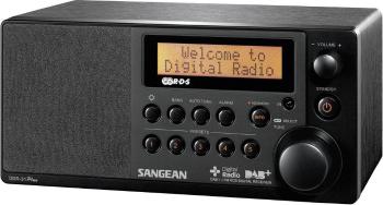 Sangean DDR-31+ stolný rádio DAB+, FM AUX   čierna