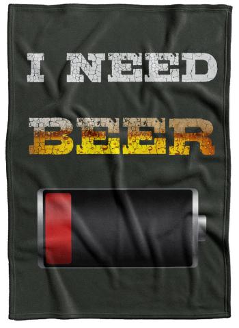 Deka I need beer (Podšitie baránkom: NE)