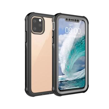 SOLID Obojstranný kryt pre Apple iPhone 11 Pro čierny