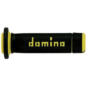 Domino gripy A180 ATV dĺžka 118 + 122 mm, čierno-žlté (M018-124)