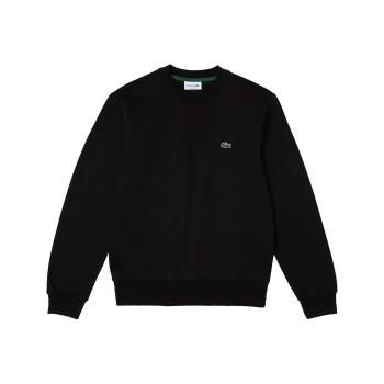 Lacoste  Organic Brushed Cotton Sweatshirt - Noir  Mikiny Čierna