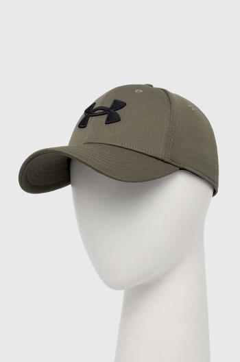 Šiltovka Under Armour zelená farba, s nášivkou, 1376700