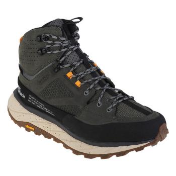 Jack Wolfskin  Terraquest Texapore Mid M  Turistická obuv Zelená