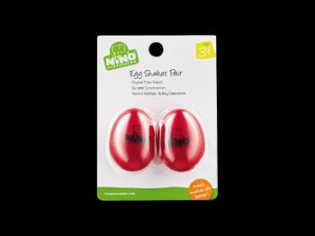 NINO EGG-SHAKER, PAIR RED