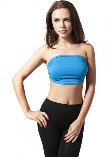 Urban Classics Ladies Bandeau Top turquoise - M