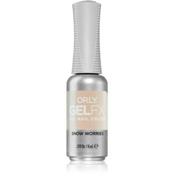 Orly Gelfx Gel gélový lak na nechty s použitím UV/LED lampy odtieň Snow Worries 9 ml