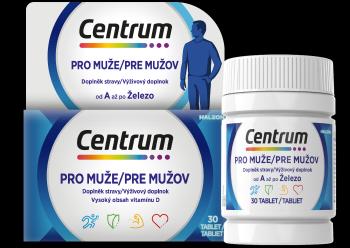 CENTRUM pre mužov multivitamín bez lepku, 30 tabliet