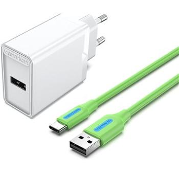 Vention & Alza Charging Kit (12 W + USB-C Cable 1 m) Collaboration Type (ZFAW0-100)