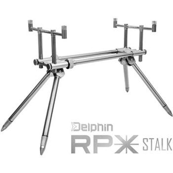 Delphin Rodpod RPX Stalk Silver 2Rods (8586018493864)