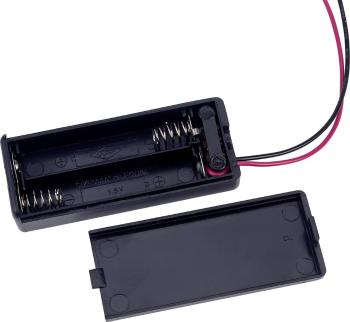 TRU COMPONENTS SBH421-1AS batériový držák 2x micro (AAA) kábel
