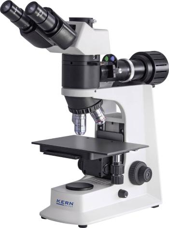 Kern Optics  metalurgický mikroskop trinokulárny 400 x vrchné svetlo
