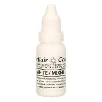 Tekutá farba White/Mixer - Biela 14 ml