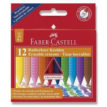 FABER-CASTELL VOSK.PASTELKY PLASTIC COLOUR 12 KS