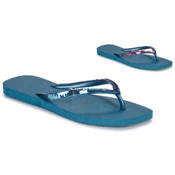 Havaianas  SLIM SQUARE MAGIC SEQUIN  Žabky Námornícka modrá