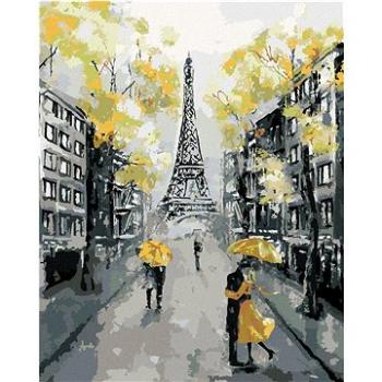 Maľovanie podľa čísel – Žltý Paríž (HRAbz33263nad)
