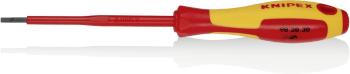 Knipex VDE VDE skrutkovač pre skrutky Microstix Šírka čepele: 3 mm Dĺžka drieku: 100 mm DIN EN 60900