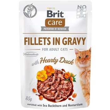 Brit Care Cat Fillets in Gravy with Hearty Duck 85 g (8595602540518)