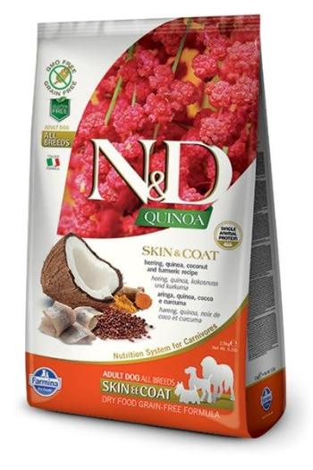 Farmina N&D dog QUINOA (GF) adult all breed, skin & coat, herring 2,5kg