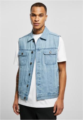 Urban Classics Denim Vest lighter washed - S