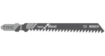 Bosch Accessories 2608630033 Jigsaw blade T 111 C Basic for Wood 5 ks