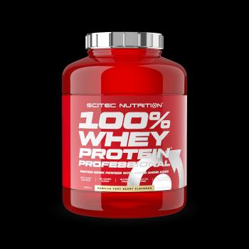 Scitec Nutrition 100% Whey Protein Professional 2350 g vanilla very berry
