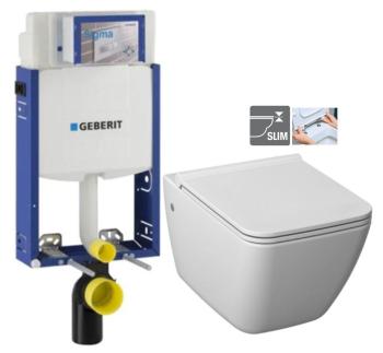 GEBERIT KOMBIFIX ECO, nádržka UP 320 bez tlačidla + WC JIKA PURE + SEDADLO duraplast 110.302.00.5 PU1