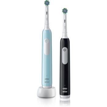 Oral B Pro Series 1 DUO elektrická zubná kefka Blue & Black 2 ks