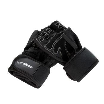 Gymbeam fitness rukavice wrap black xxl čierna
