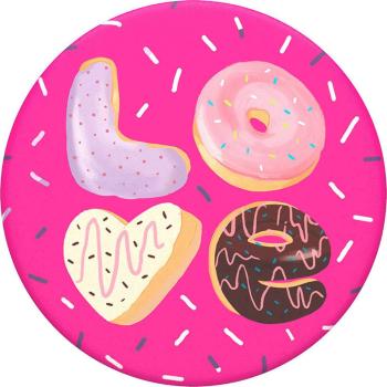 POPSOCKETS Love Donut  stojan na mobil ružová