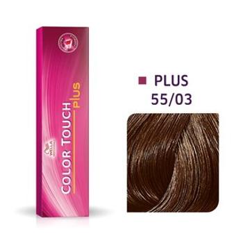 Wella Professionals Color Touch Plus profesionálna demi-permanentná farba na vlasy 55/03 60 ml