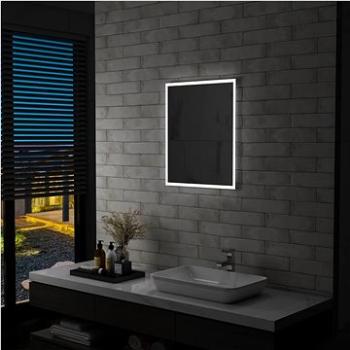 Kúpeľňové nástenné zrkadlo s LED osvetlením 50 × 60 cm (144717)