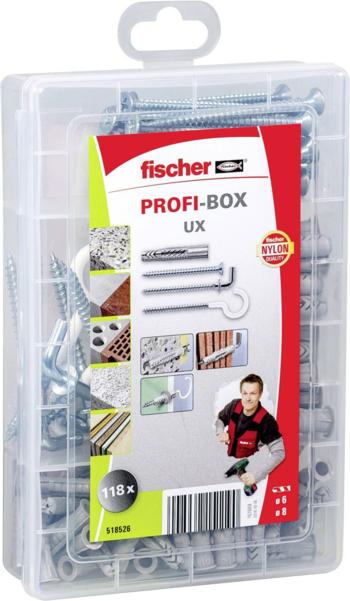 Fischer PROFI-BOX UX súprava hmoždiniek   518526 1 sada