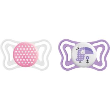 Chicco Physio Light 2-6m cumlík Girl-Dots/Toucan 2 ks