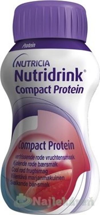 Nutridrink Compact Protein s príchuťou chladivého červeného ovocia p.o.sol. 24 x 125 ml