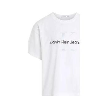 Calvin Klein Jeans  -  Tričká s krátkym rukávom Biela