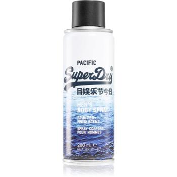 Superdry Seaweed. Petitgrain. Sandalwood. telový sprej pre mužov 200 ml