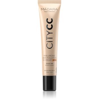 MÁDARA City CC CC krém pre jednotný tón pleti SPF 15 odtieň Tan 40 ml