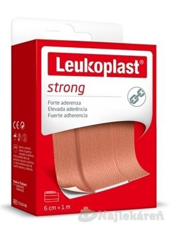 LEUKOPLAST STRONG pás 6cmx1m, 1ks