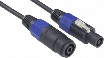 Paccs reproduktor predlžovací kábel [1x SPK zástrčka - 1x SPK zásuvka] 2 x 1.5 mm² 10.00 m čierna