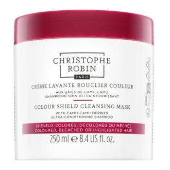 Christophe Robin Colour Shield Cleansing Mask čistiaca maska pre farbené a melírované vlasy 250 ml