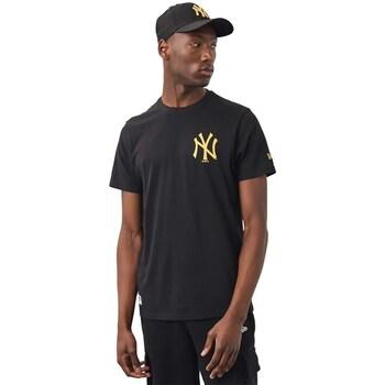 New-Era  Tričká s krátkym rukávom Mlb New York Yankees Tee  Čierna