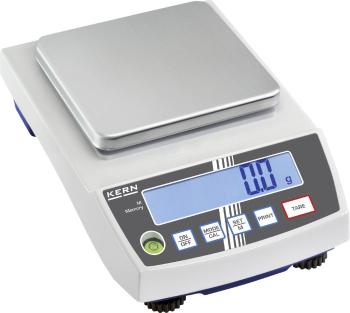 Kern PCB 1000-1 presná váha  Max. váživosť 1 kg Rozlíšenie 0.1 g 230 V, na batérie, napájanie z akumulátora strieborná