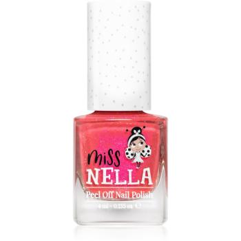 Miss Nella Peel Off Nail Polish lak na nechty pre deti MN10 Tickle Me Pink 4 ml