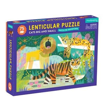 Magické puzzle – Veľké a malé mačky (75 ks) (9780735367746)