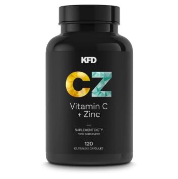 KFD Vitamín C 1000 mg + zinok 10 mg 120 kapsúl