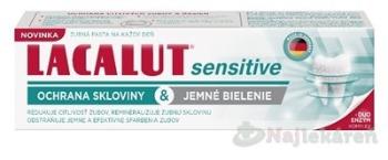 Lacalut Sensitive jemné bielenie a ochrana skloviny zubná pasta 75 ml