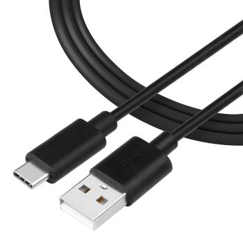 Tactical Smooth Thread kábel USB-A/USB-C - 1m - Čierna KP31188